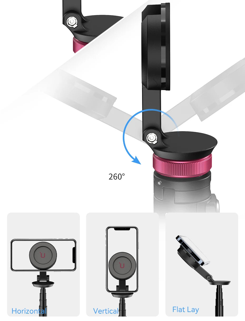 Ulanzi MT – 84 1.53M Magsafe Selfie Stick Tripod Stand Bluetooth Rem