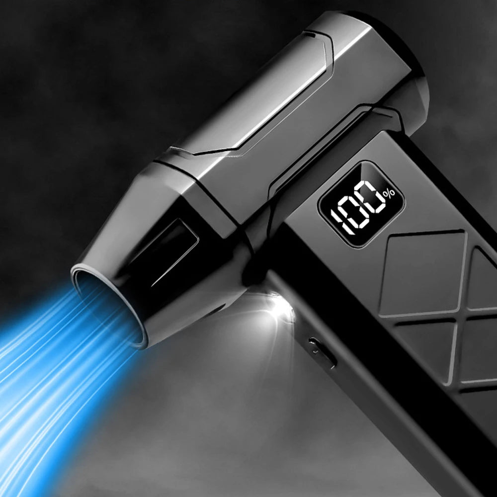 80000RPM Brushless Air Duster Dust Blower Portable Turbo Fan Cleaner