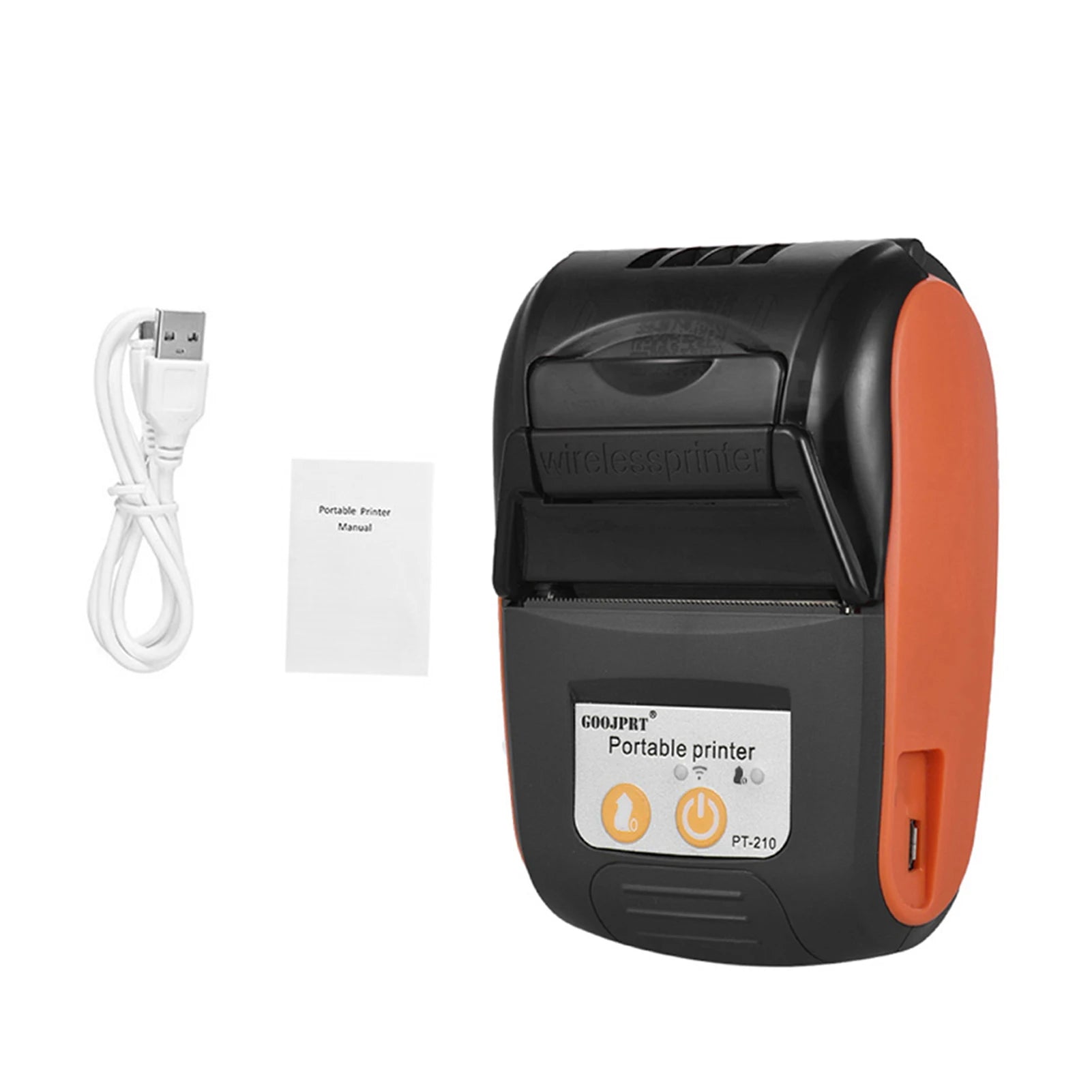 Portable Thermal Printer Mini Portable Thermal Printer Bluetooth Min