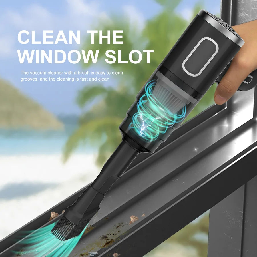 ABS Car Vacuum Cleaner Portable Powerful Wireless Vacuum Cleaner Hom