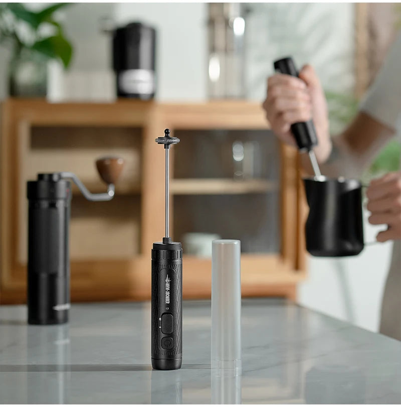 MHW – 3BOMBER Electric Milk Frother Portable Handheld Milk Foamer US