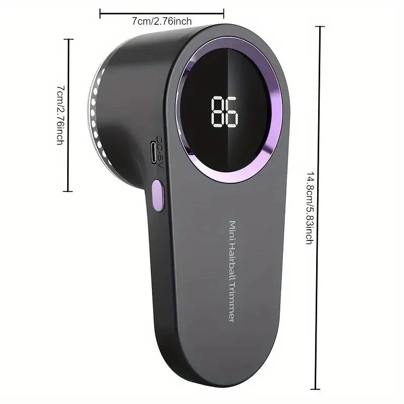 Rechargeable Lint Remover & Fabric Shaver – Portable Electric Clothe