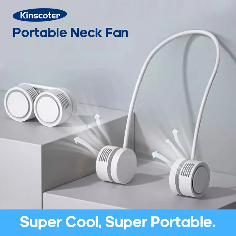 Hanging Neck Fan Power Ventilador Bladeless Neckband Fan Portable Mi