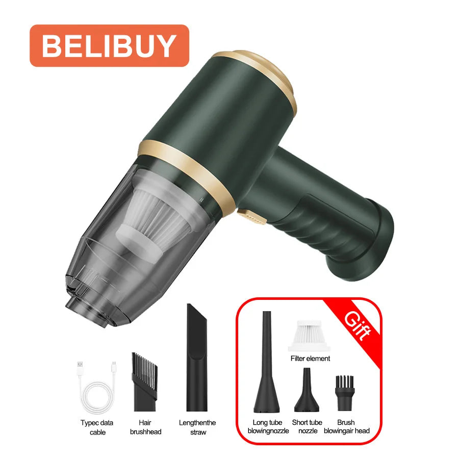 Wireless Vacuum Cleaner with 4000mAh Rechargeable Lithium Battery US