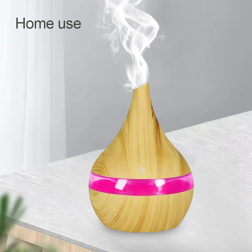 Combat Dry Air Effortlessly USB – Powered 300ml Humidifier with Auto