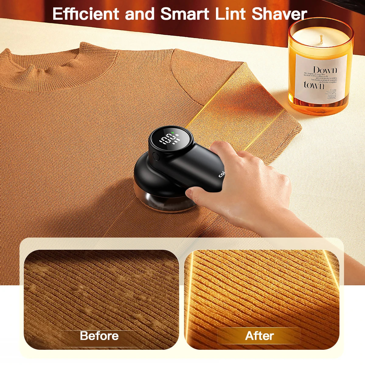 ColdSky Electric Lint Remover Rechargeable Lint Remover Clothes Swea