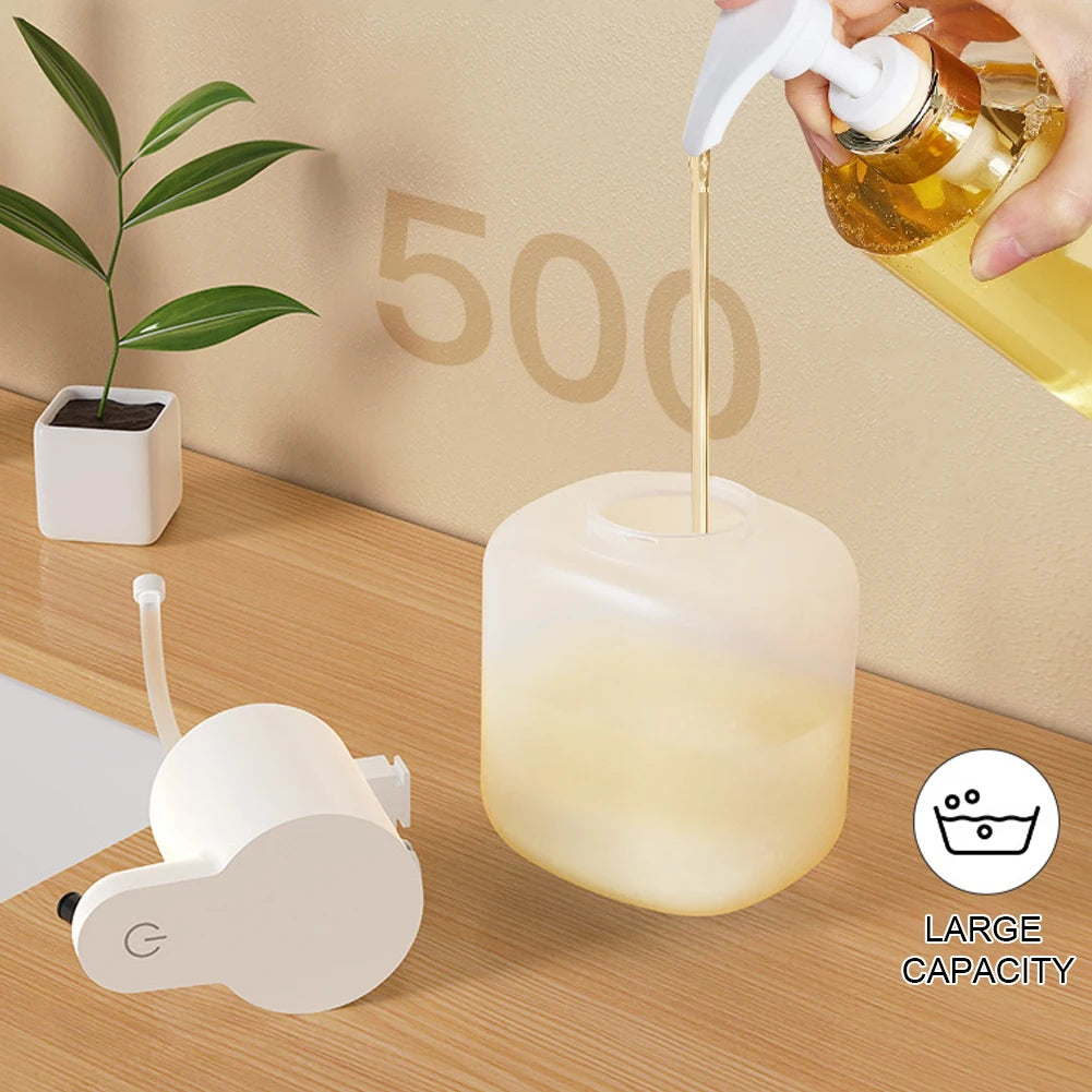 550ml Touchless Liquid Soap Dispenser Rechargeable Dish Soap Dispens