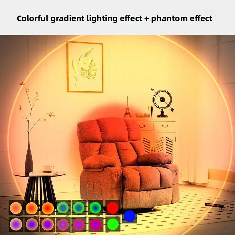 Smart RGB Gradient Night Light, Magnetic Motion Sensor, Rechargeable