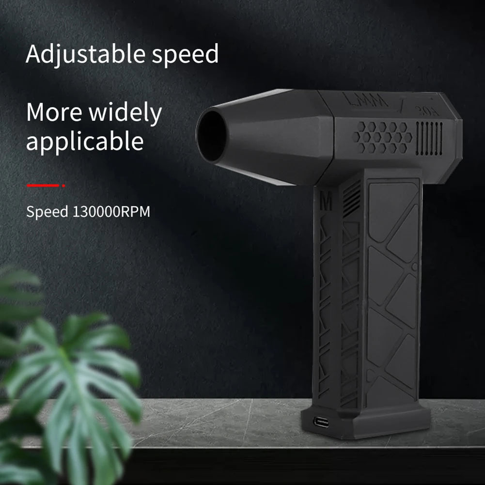 Powerful Blower 130000RPM Mini Turbo Jet Fan Portable Turbo Fan 52+M