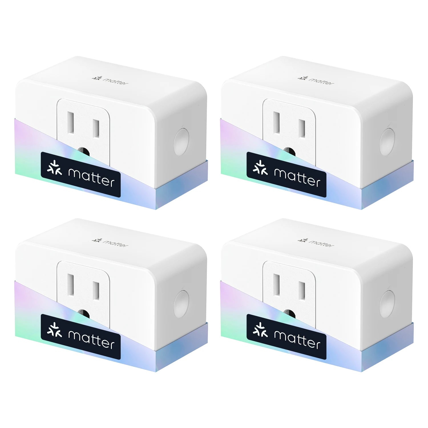 Meross Smart 4 Pack Matter Plug /CA Standard Wireless Outlet Power M