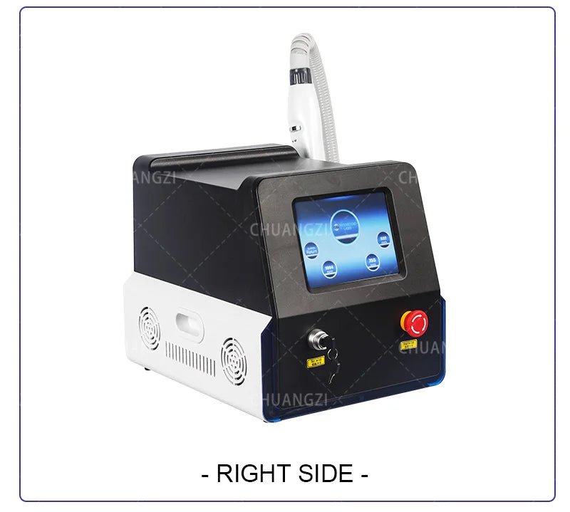 Nd Yag Picosecond Laser 2000w 1064nm 532nm 755nm Picosecond Laser Ac