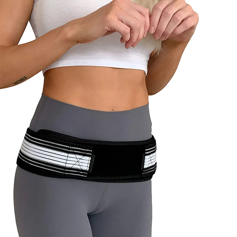 Sacroiliac SI Joint Hip Belt Lower Back Support – Hip Braces for Hip