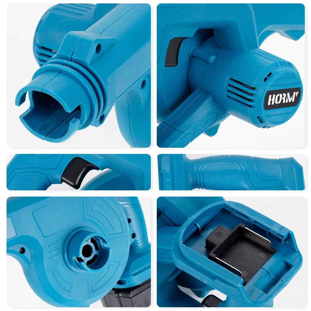 18V Blower Hair Dryer and Vacuum Cleaner Rechargeable Hair Dryer Cor