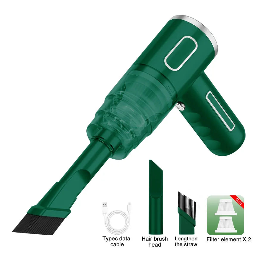 ABS Car Vacuum Cleaner Portable Powerful Wireless Vacuum Cleaner Hom