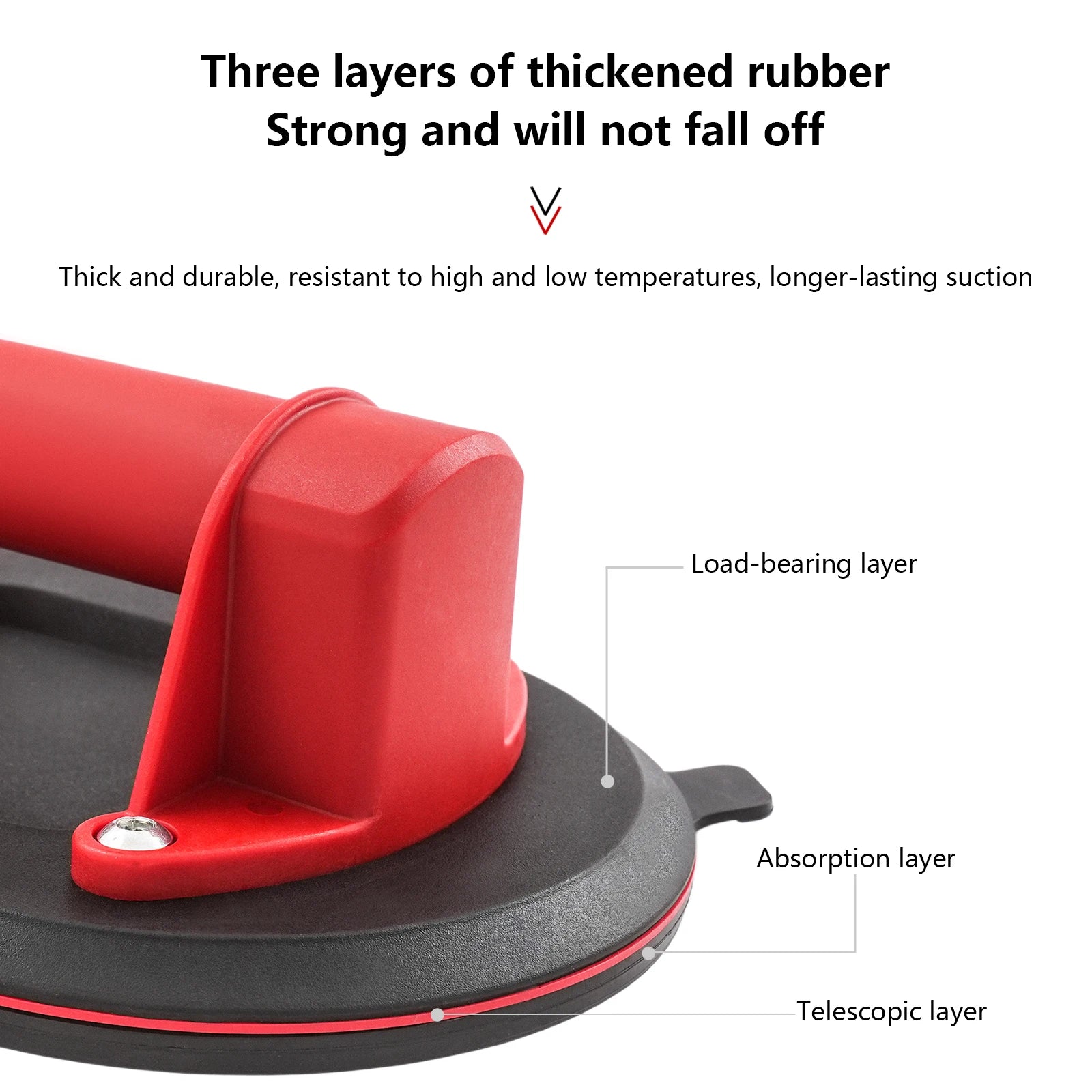260kg Electric Vacuum Suction Cup Lifter with Digital Display Rechar