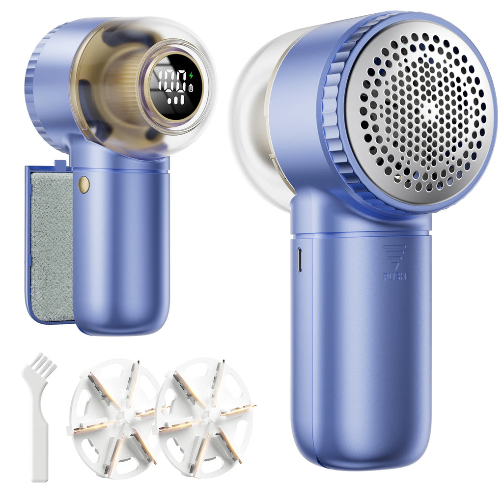 ColdSky Lint Remover Sweater Shaver with Digital Display 3 Speed Lin