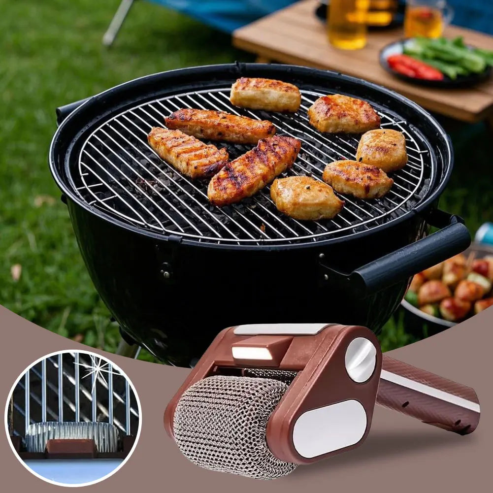 Electric Grill Cleaner Bristle – Free Grill Cleaner Brush Rechargeab