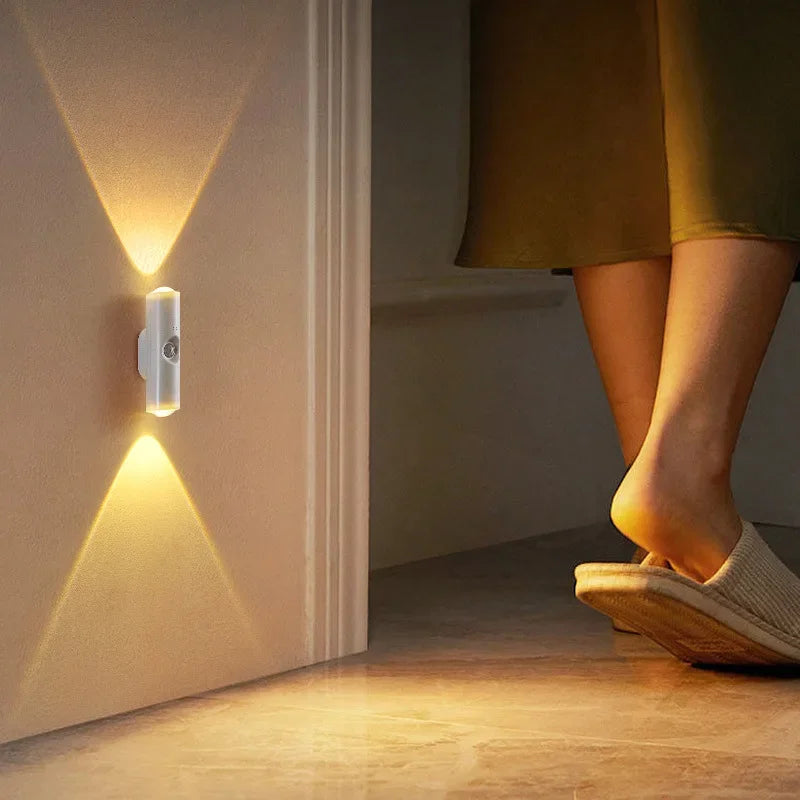 Smart RGB Gradient Night Light, Magnetic Motion Sensor, Rechargeable