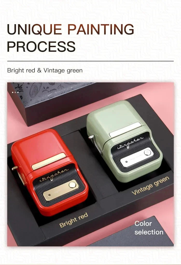 Niimbot B21 Mini Portable Printer Adhesive Label Thermal Printer Wir