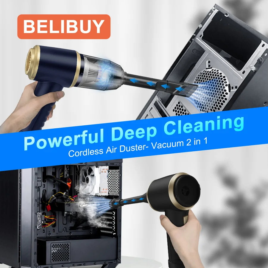 Wireless Vacuum Cleaner with 4000mAh Rechargeable Lithium Battery US