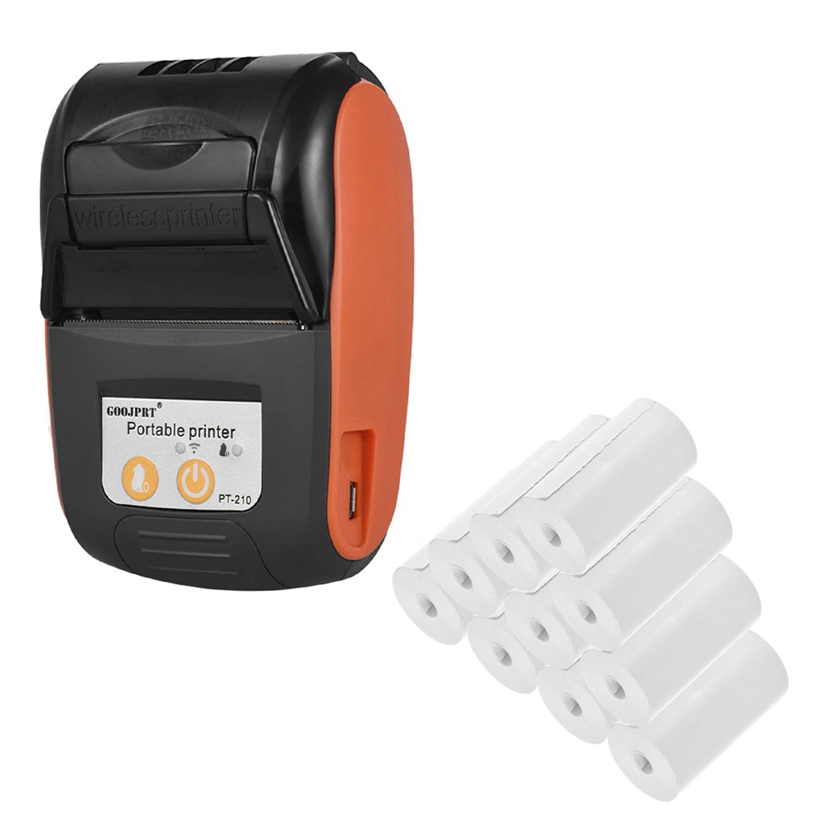 Portable Thermal Printer Mini Portable Thermal Printer Bluetooth Min