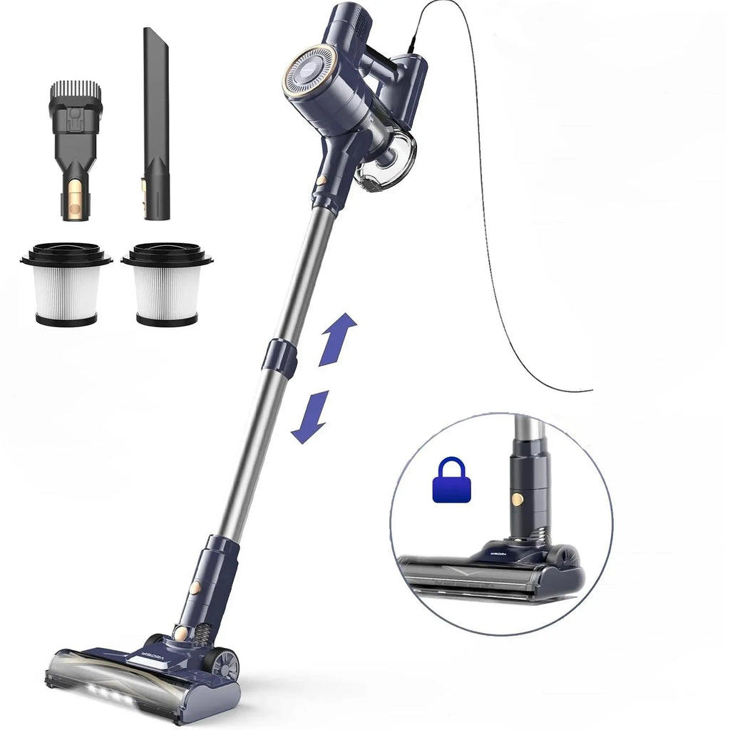 INSE I8 Corded Vacuum Cleaner 600W 23KPa Stick Vacuum Free – Stand 6