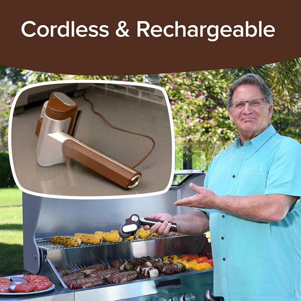 Electric Grill Cleaner Bristle – Free Grill Cleaner Brush Rechargeab