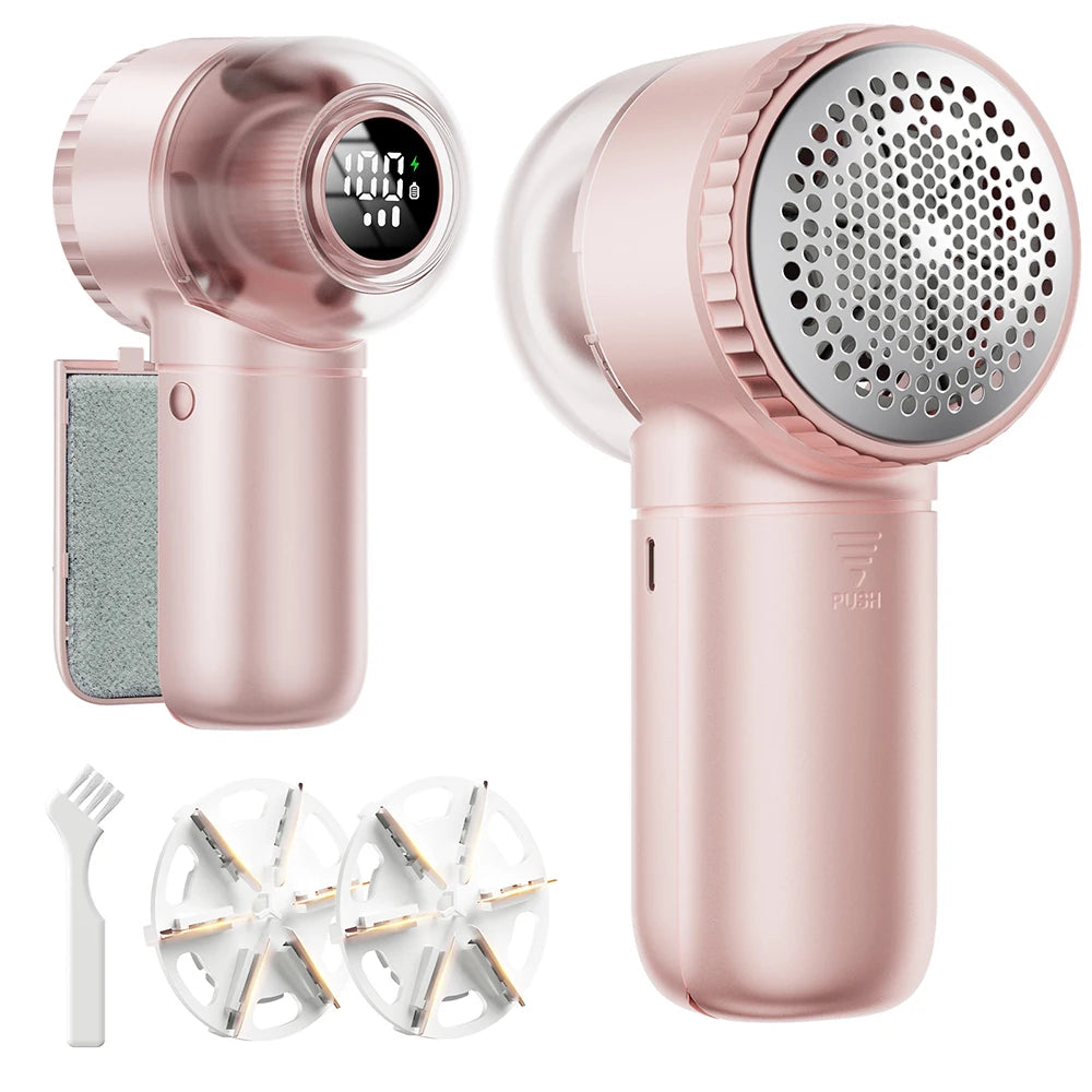 ColdSky Lint Remover Sweater Shaver with Digital Display 3 Speed Lin