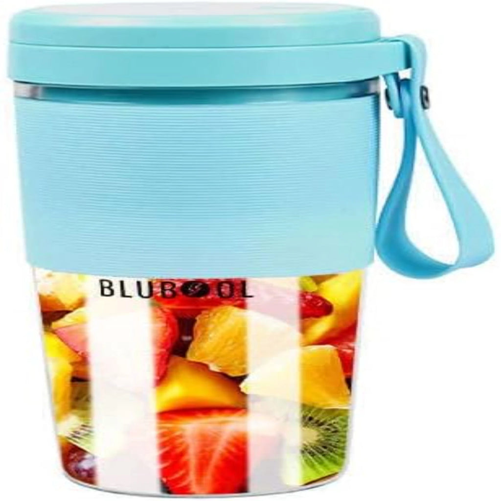 Efficient Blue Portable Compact USB Rechargeable Mini Smoothie Blend