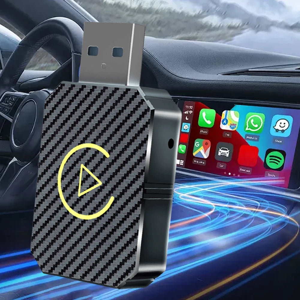 2025 New Wireless CarPlay Android Auto Adapter WiFi BT5.0 Smart Dong
