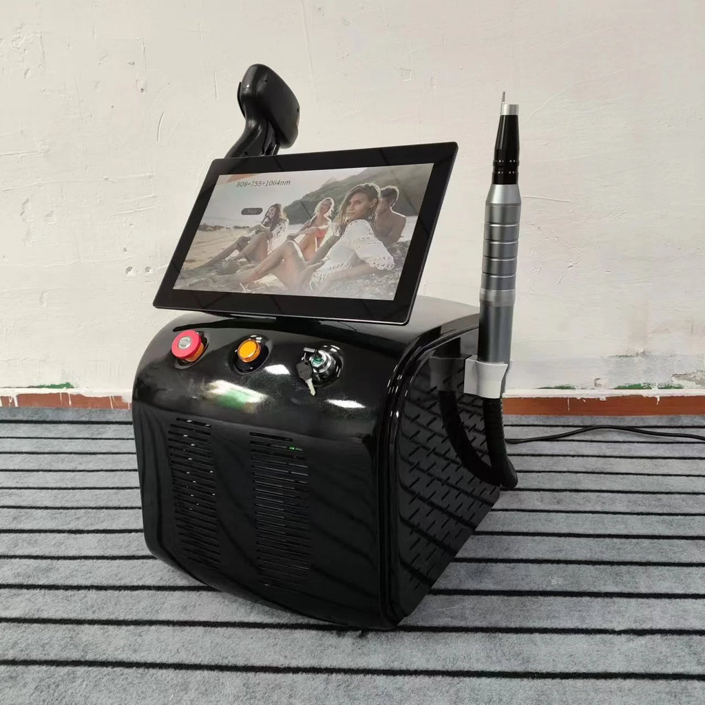 4000W 2in1 Soprano Ice Platinum Diode Laser 755 808 1064NM Wave Lase