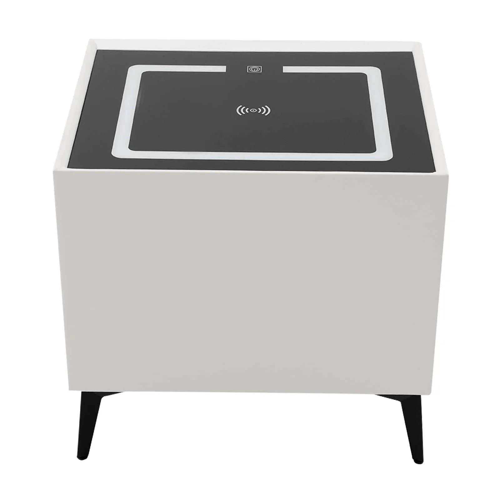 Bedside Table with Drawers Bluetooth Speaker Smart Bedside Table Bed