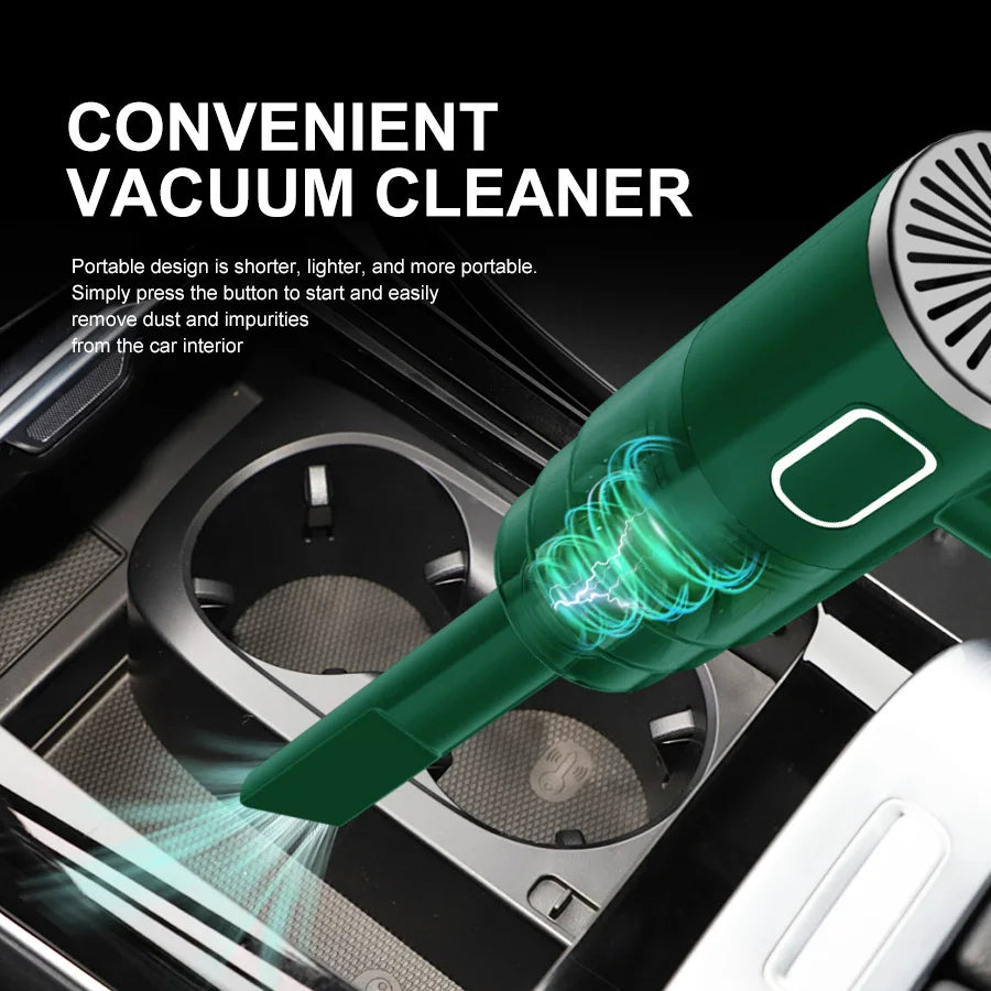 ABS Car Vacuum Cleaner Portable Powerful Wireless Vacuum Cleaner Hom