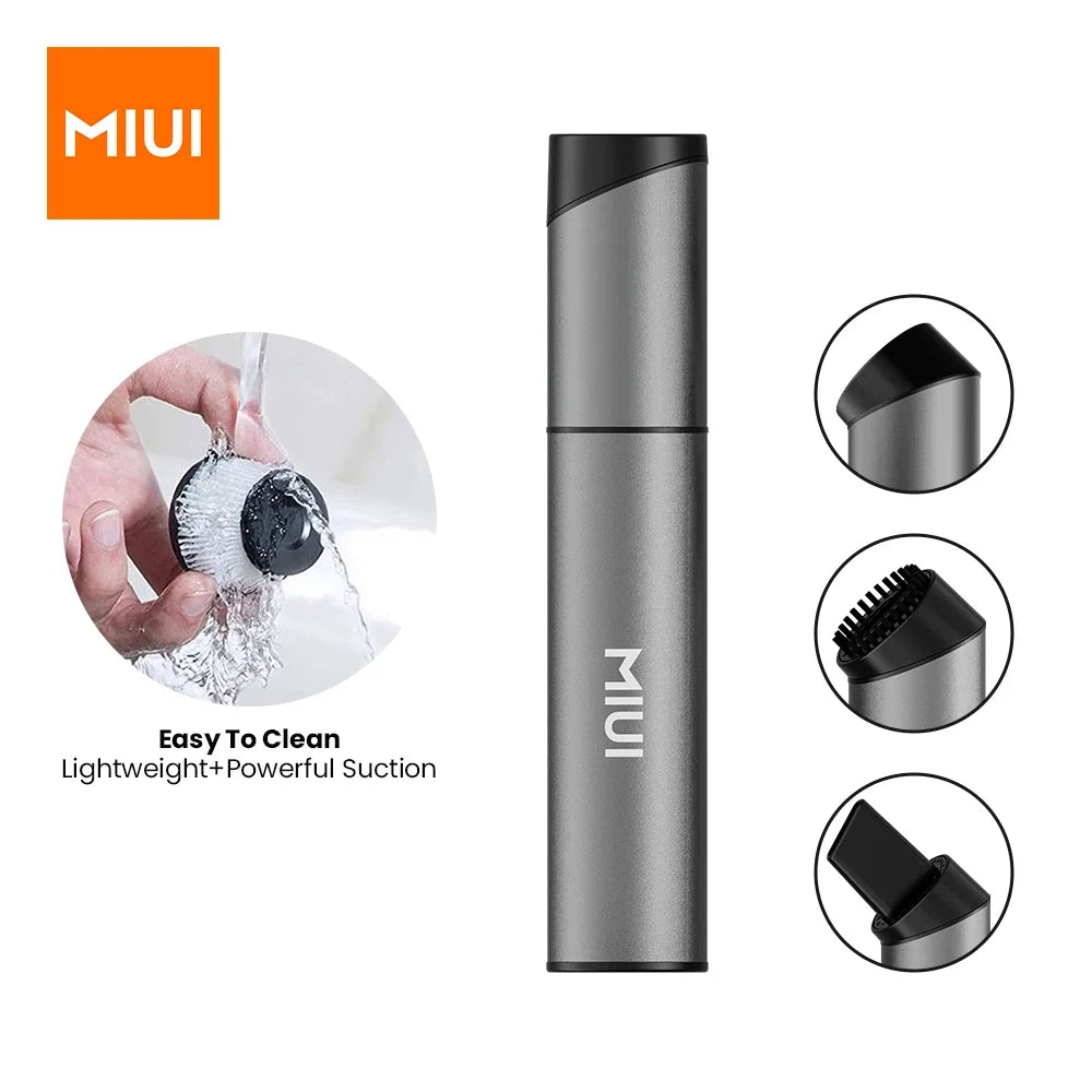 Mini Portable Vacuum Cleaner Cordless Handheld Vacuum with 3 Suction