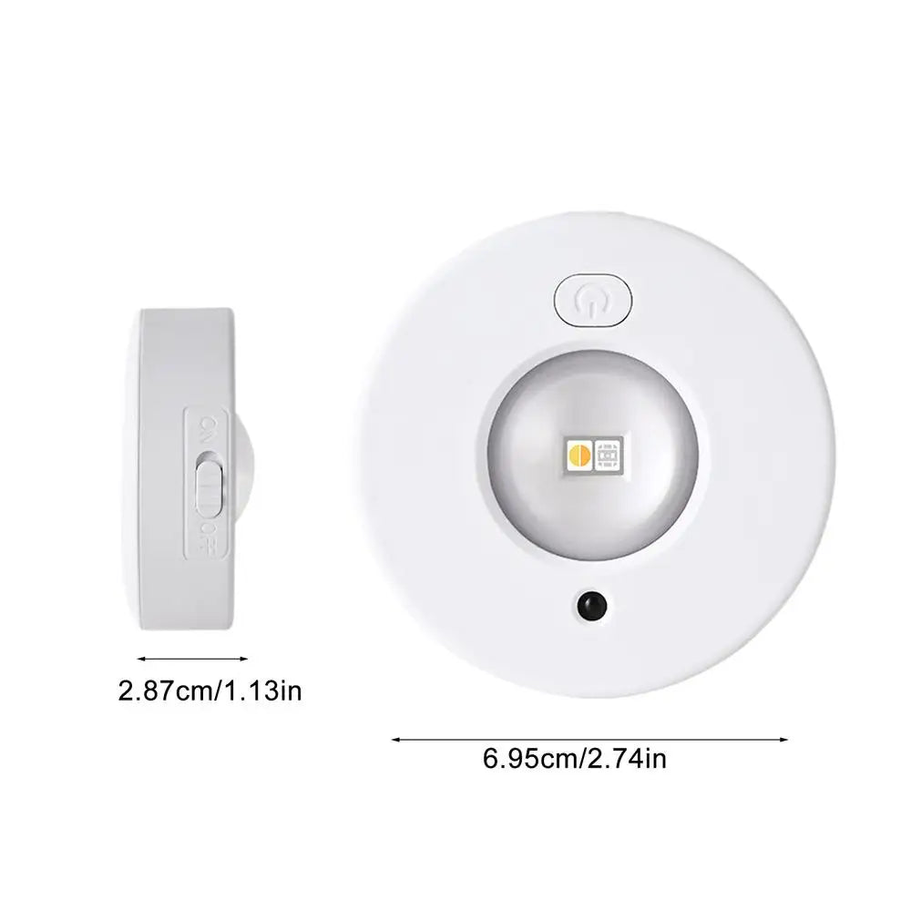 Puck Lights with Remote Magnetic Under Cabinet Indoor Lighting 500mA