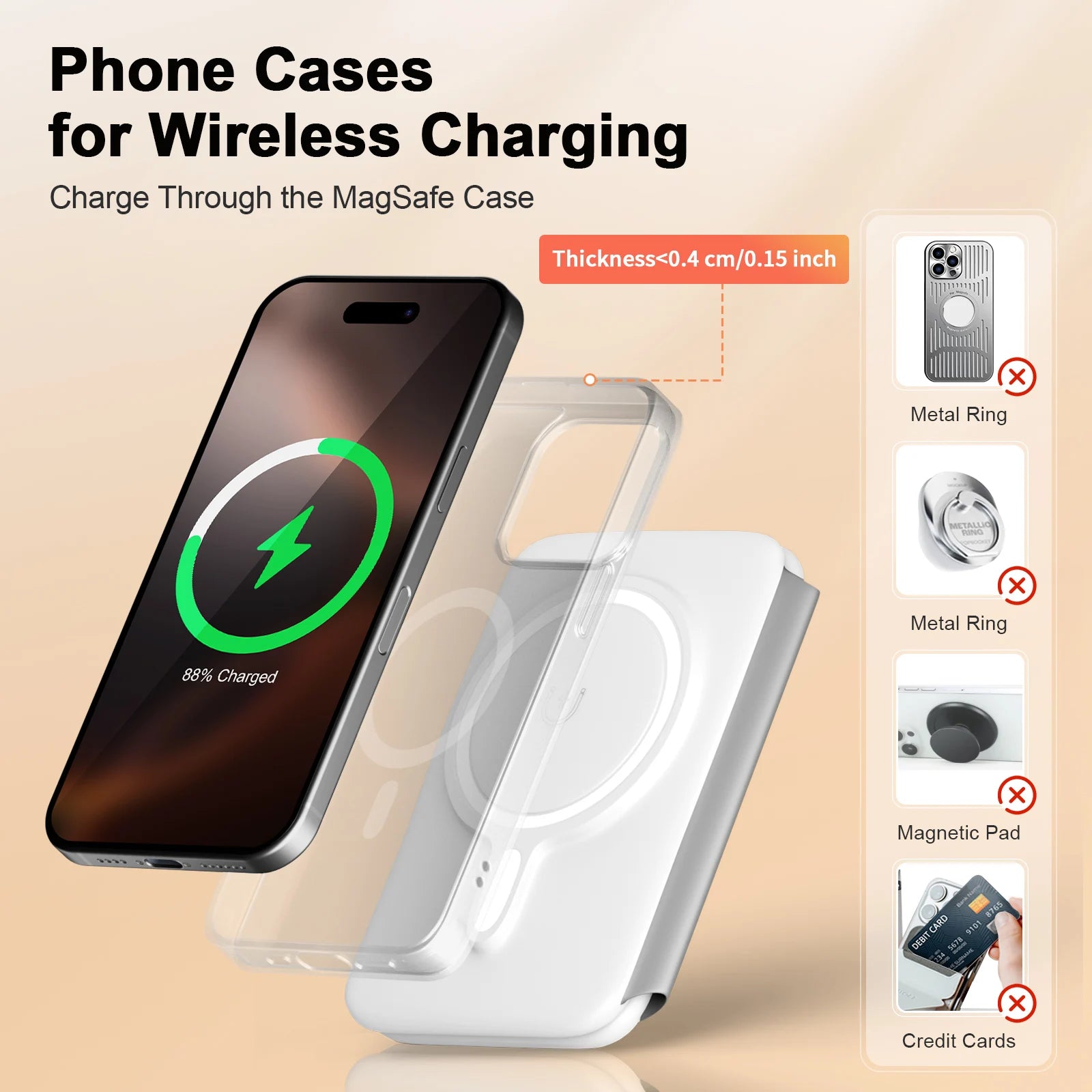 3 in 1 Wireless Charger Station Magnetic Foldable 15W for Apple Devi
