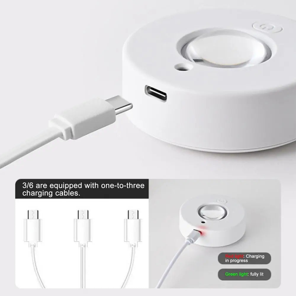 Puck Lights with Remote Magnetic Under Cabinet Indoor Lighting 500mA