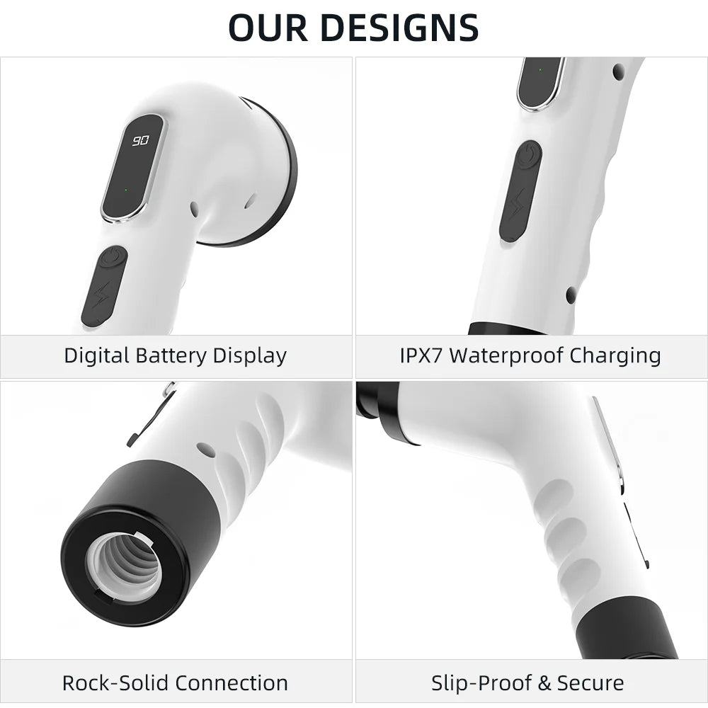 Viladepot 9 – in – 1 Electric Cleaning Brush Multifunctional Cordles
