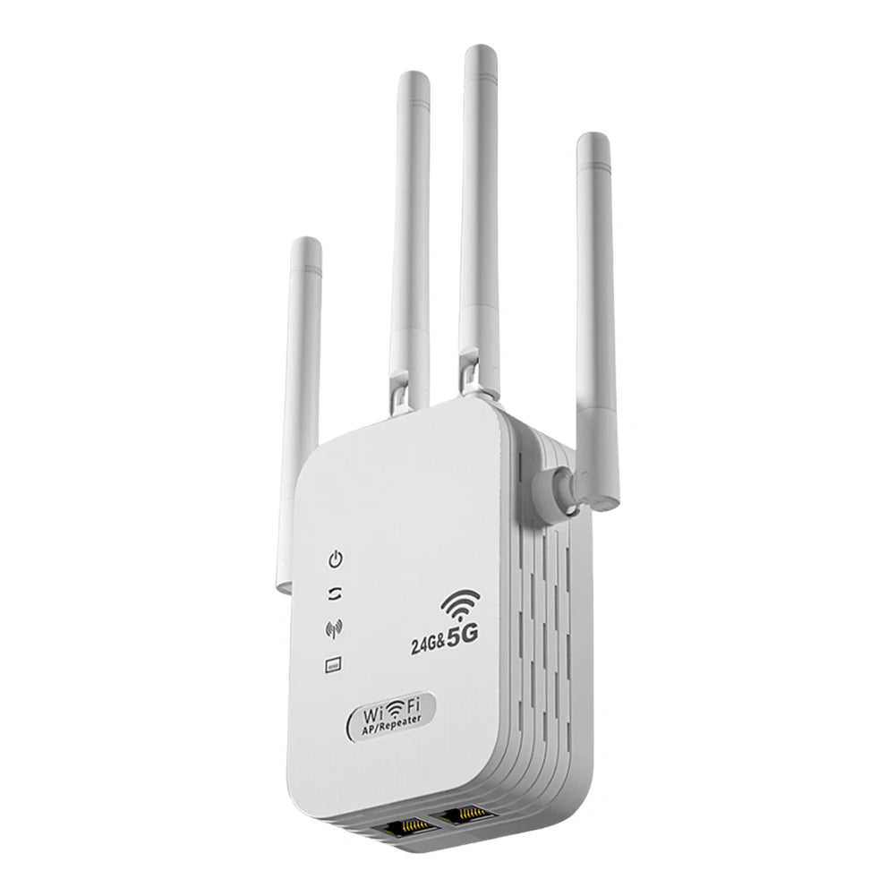 Dual – Band 2.4G 5G WiFi Repeater Signal Booster WiFi Extender 802.1