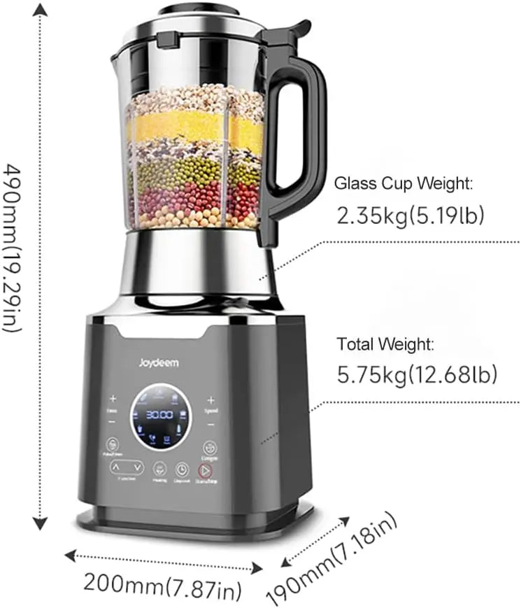 Joydeem Cooking Blender JD – D16, Hot and Cold Blender for Soy Milk