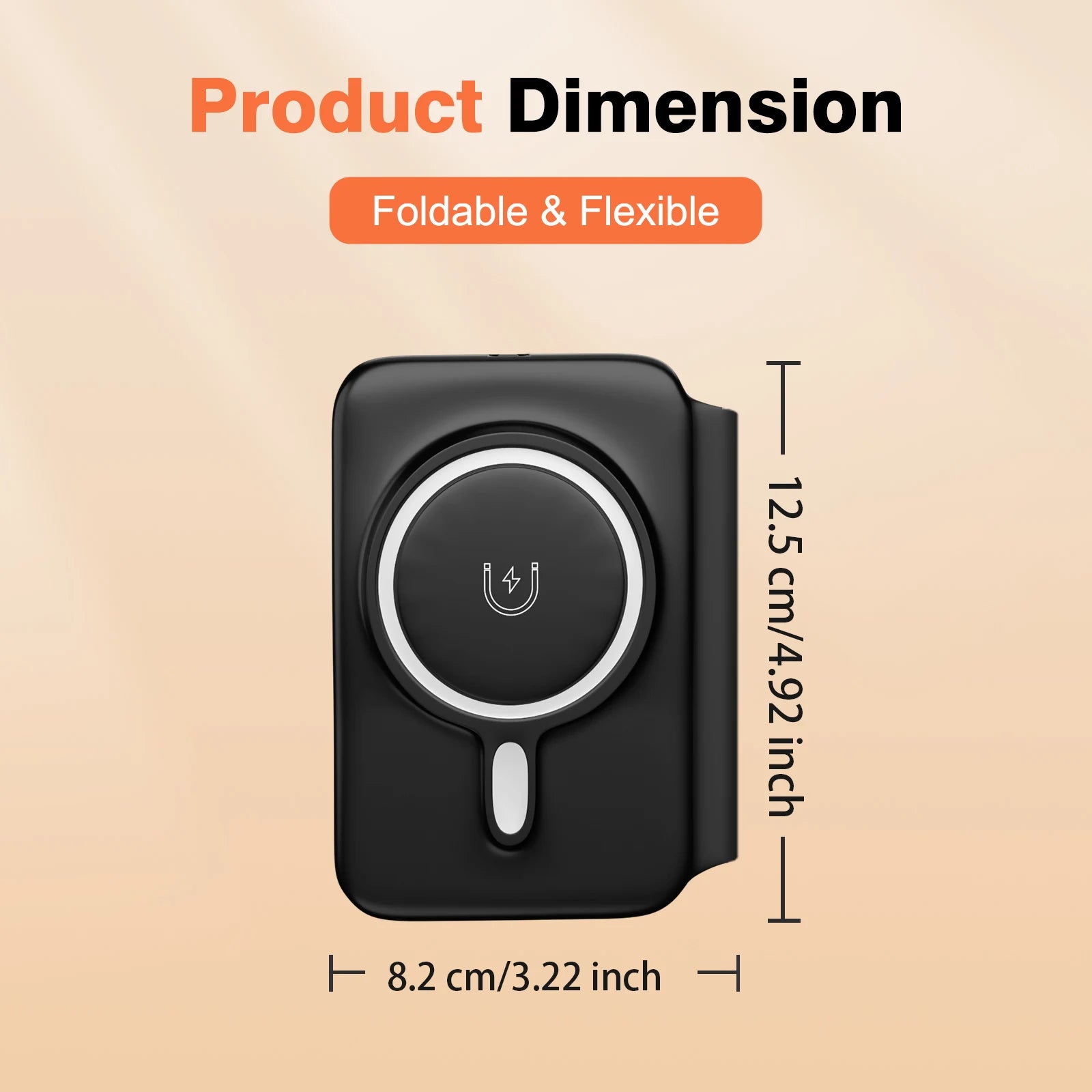 3 in 1 Wireless Charger Station Magnetic Foldable 15W for Apple Devi