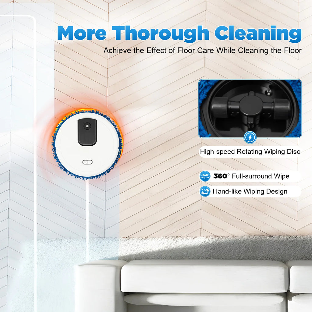 Robot Vacuum Cleaner Mopping Machine Robot Sweeper Wet Dry Home Mini