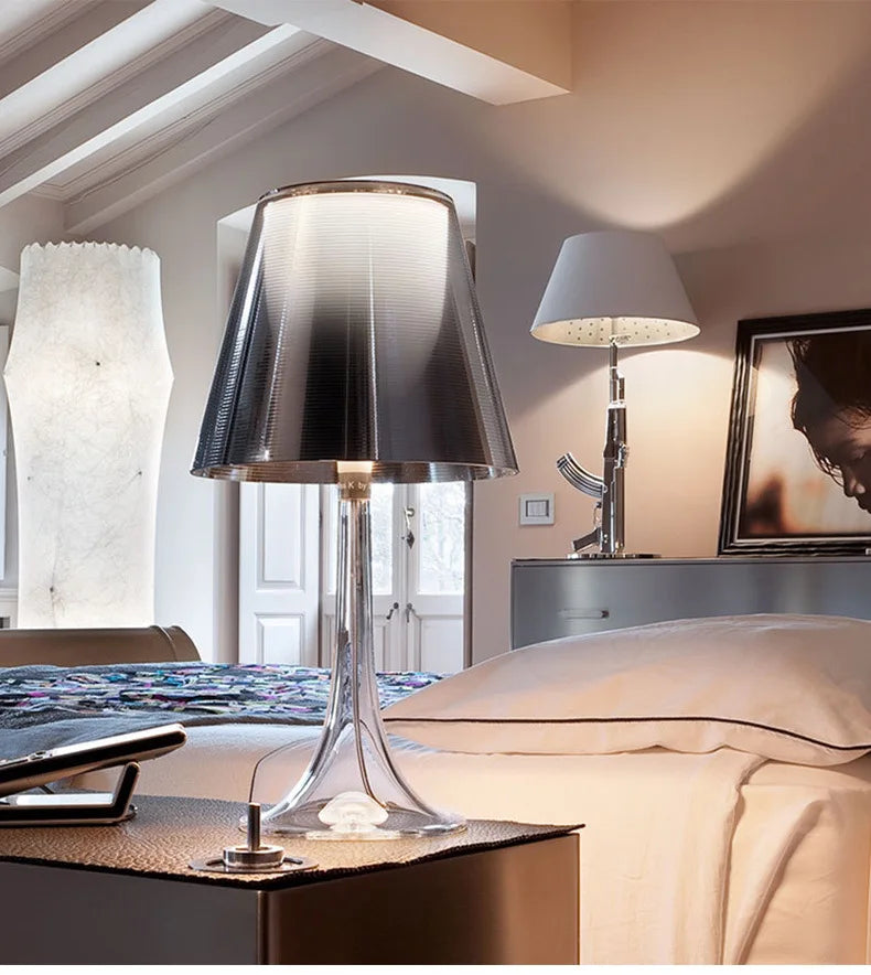 Modern Simple Table Lamp Transparent Acrylic Table Lamps for Living