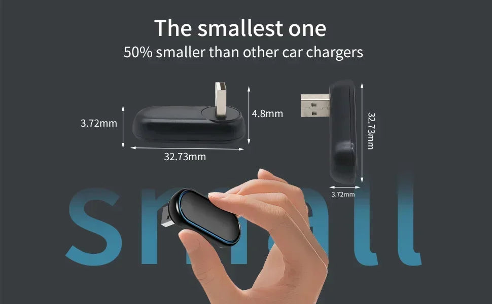 New 2 – in – 1 360 Degree Wireless Adapter CarPlay Android AUTO Car