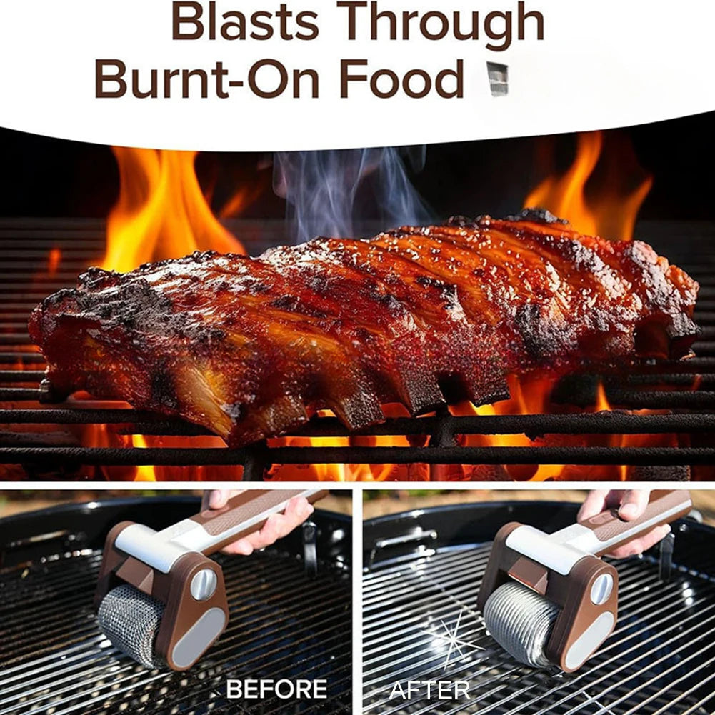 Electric Grill Cleaner Bristle – Free Grill Cleaner Brush Rechargeab