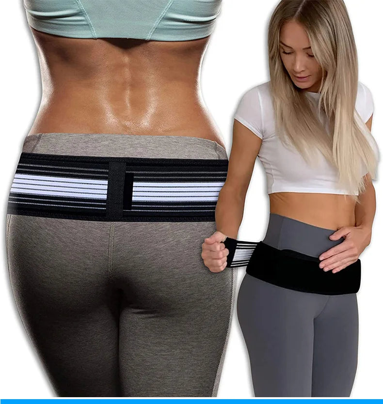 Sacroiliac SI Joint Hip Belt Lower Back Support – Hip Braces for Hip