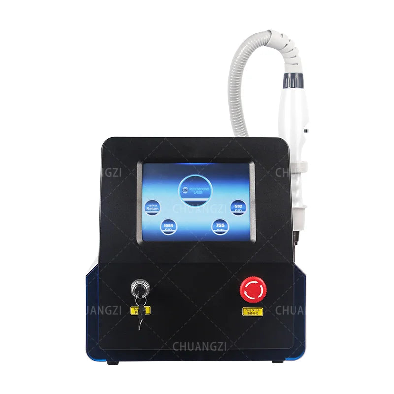 Nd Yag Picosecond Laser 2000w 1064nm 532nm 755nm Picosecond Laser Ac