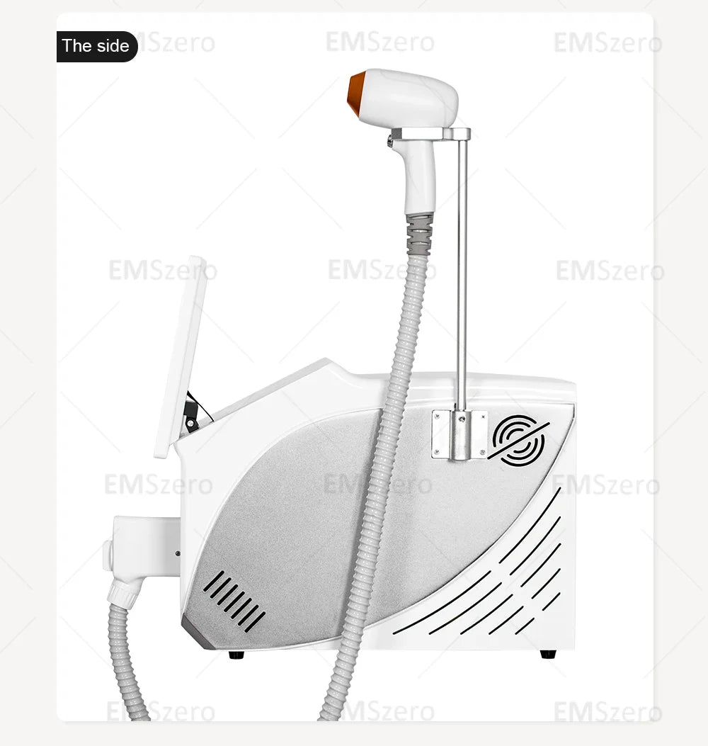 3000W 3 Wavelength 808 Diode Laser Hair Removal Machine Ice Titanium