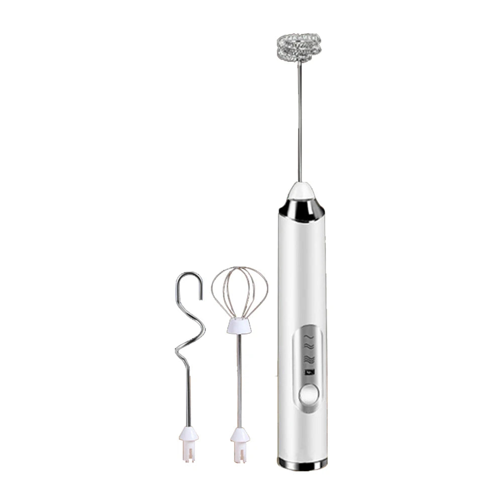 Electric Milk Frother Mixer Wireless Electrical Mini Coffee Maker Wh