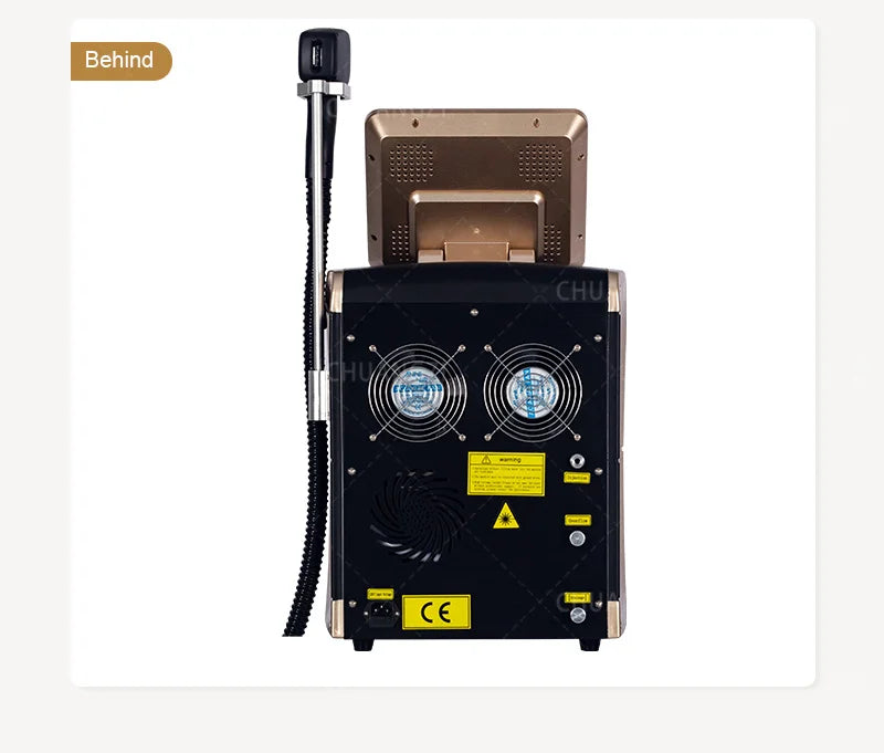 Professional Diode Ice Titanium Laser Hair Removal Machine Portable